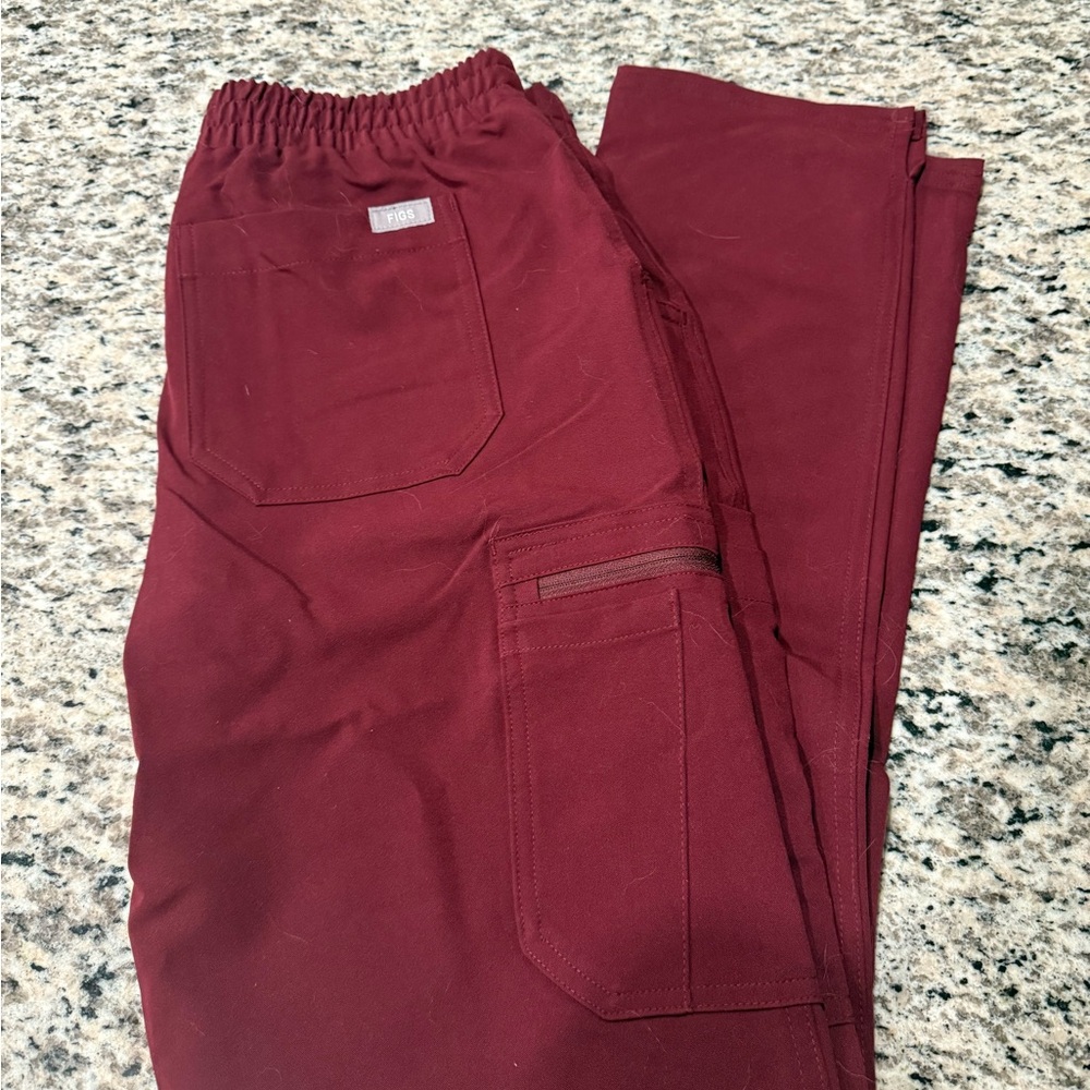 Men's Burgundy Pants